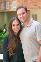Jordana Sarrell on the left and Steven A. Sarrell on the right